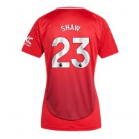 Manchester United Luke Shaw #23 Hjemmedrakt Dame 2024-25 Kortermet